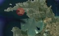 foto aerea baia porto conte